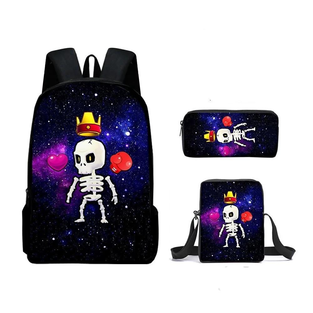 Monsters Singing My Childrens School Bag Three Piece Suit Suitable For Gift