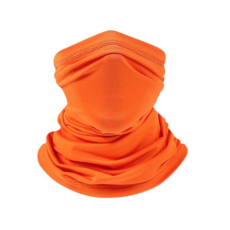 УФ-защитный шарф, ледяной шелковый шарф для лица, шея, быстросохнущий, для рыбалки на открытом воздухе