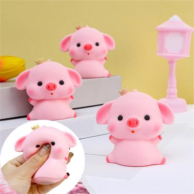 Новинка игрушка, игрушка свинья мягкая и эластичная декомпрессионная игрушка, расслабьтесь и растяните стресс свинья игрушка для снятия стресса для детей и взрослых