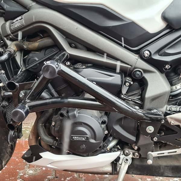 Cage Engine Guard Triumph Street Triple 765 (2017-2024) 660 Stunt Drift 2017 2018 2019 2020 2021 2022 2023