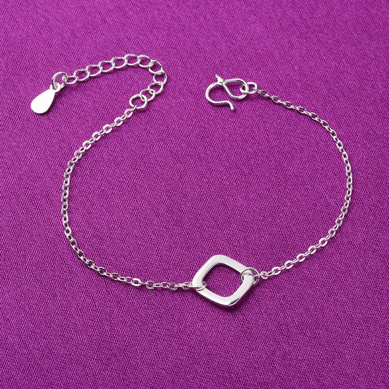 Серебряный многослойный браслет из бусин для женщин - Модный корейский стиль, Идеальный маленький аксессуар или подарок