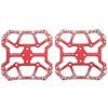1 Pair Bicycle Clipless Pedal Converter Self Locking Disc Pedals Platform Adapter for SPD Bike System