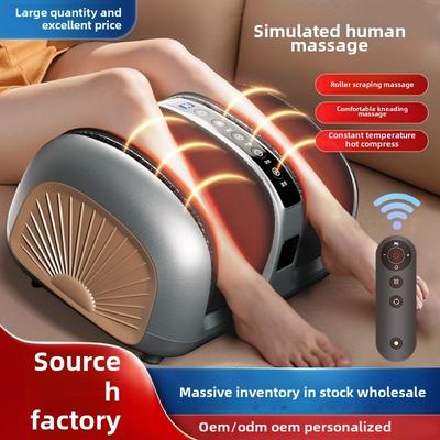 Массажер для ног с компрессией воздушными подушками, глубоким разминанием, улучшающий здоровье ног, серый, подарки на День отца и день рождения для мамы