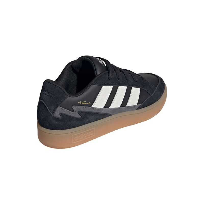 adidas WCARD ADV Противоскользящие Износостойкие Низкие Кеды для Скейтборда Мужские Черные Кроссовки JR8359