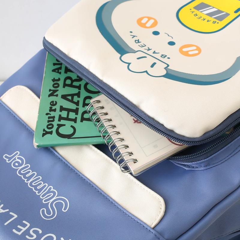 Комплект из трех рюкзаков для школьников, рюкзак для мальчиков и девочек, большой вместимости, детский рюкзак с героями мультфильмов