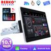 8-core 1 DIN Electric Rotatable 10.1 Inch Android Car Stereo Radio with 3GB+32GB Cooling Fan 4G-SIM GPS FM Car Multimedia Player