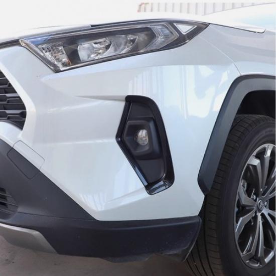 Накладка на противотуманную фару из углеродного волокна для Toyota RAV4 -2025
