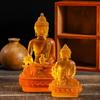 Статуя Будды Медицины в тайском стиле Изделия из смолы Изделия из смолы Будда ручной работы Украшения Дзен Фармацевт Буддийская скульптура Офис