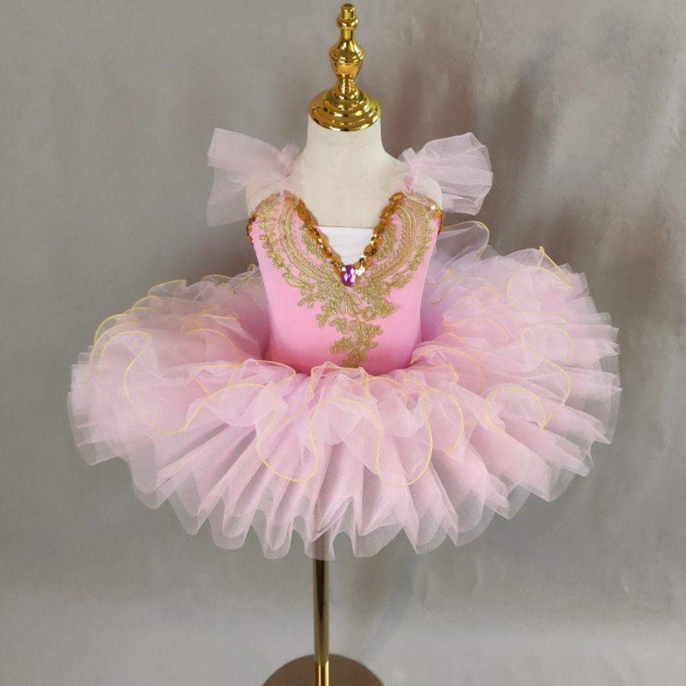 Rhinestone Ballet Tutu Sequin Performance Clothes Fashion Dance Costumes  Dance
