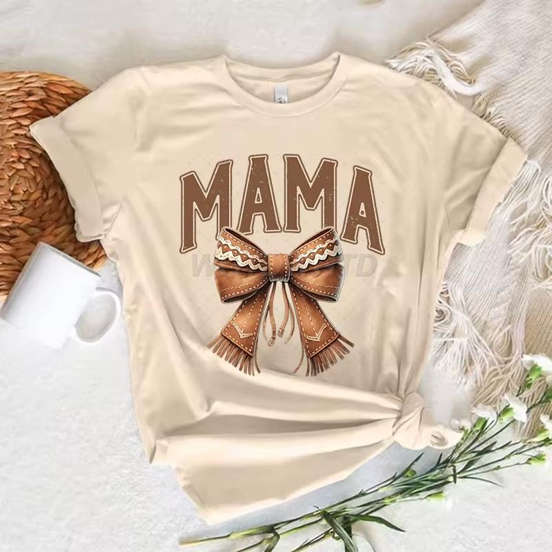 Cowgirl TShirts Unisex Summer Short Sleeve TShirt Funny Mothers Day Retro Clothing Harajuku Cowgirl Fashion Casual Tops Tees