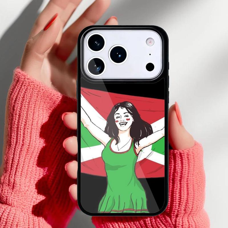 Чехол для телефона с гербом и флагом Бурунди для iPhone 17 16 15 14 13 Pro Max Задняя крышка для 12 11 Pro Coque