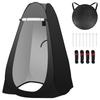 KOMCLUB Складная примерочная 1 3 окна Приватная примерочная Легкий душ УФ Идеально для и Чрезвычайных ситуаций Легко Включает Хранение Легко Переносить Палатка, Ворота, Дизайн,