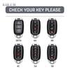 Чехол-обложка для автомобильного ключа из ABS-пластика под карбон для Hyundai I30 Ix35 Kona Encino Solaris Azera Grandeur Ig Accent Santa Fe Palisade