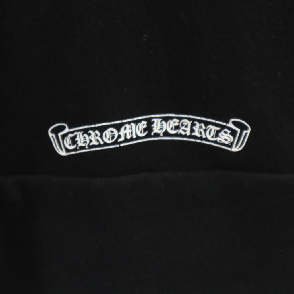 CHROME HEARTS Толстовка с молнией и длинным рукавом 4T черная Детская Б/У