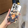 Аниме H-Haikyuu Чехол для телефона Для IPhone 17 Pro Max 15 Pro 16 14 Plus 12 13 Mini 11 Pro Ударопрочный Мягкий чехол