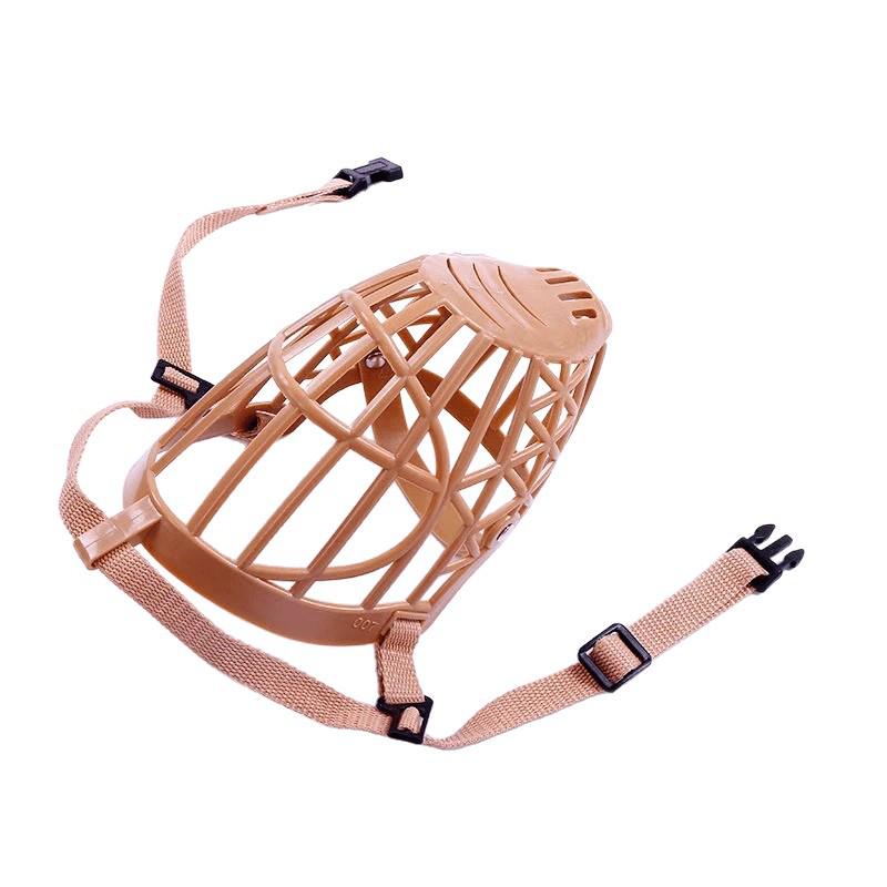 Намордник-клетка против укусов для собак малых и крупных пород - Контроль лая и предотвращение поедания