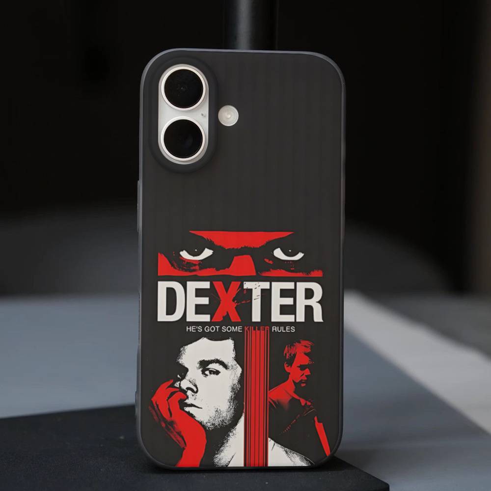 Стильный чехол для телефона Декстер Морган Для IPhone 17 16 15 14 13 12 11 Pro Max Plus Полосатый чехол