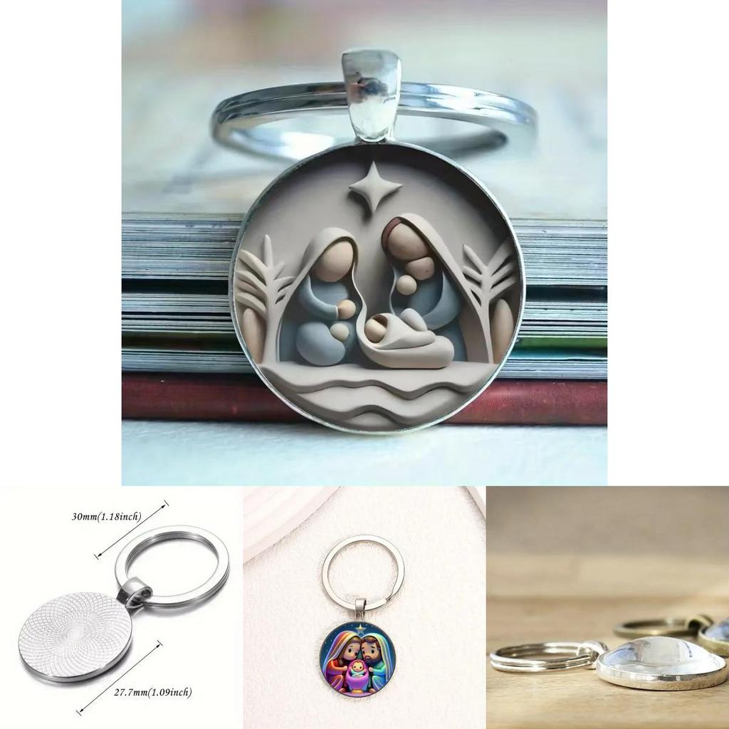 European Design Key Chain With Zinc Alloy Material For Car And Office Keys