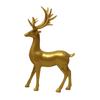 Christmas Reindeer Figurine Small Deer Statue Tabletop Resting/Standing Elk Sculpture for Indoor Home Office Tabletop Mantle Cabinet Desktop Decor
