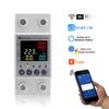 Din Rail Single Phase Energy Meter With WiFi Power Consumption Voltage Watt Pulse Output Energy Saving Monitor Tuya Control