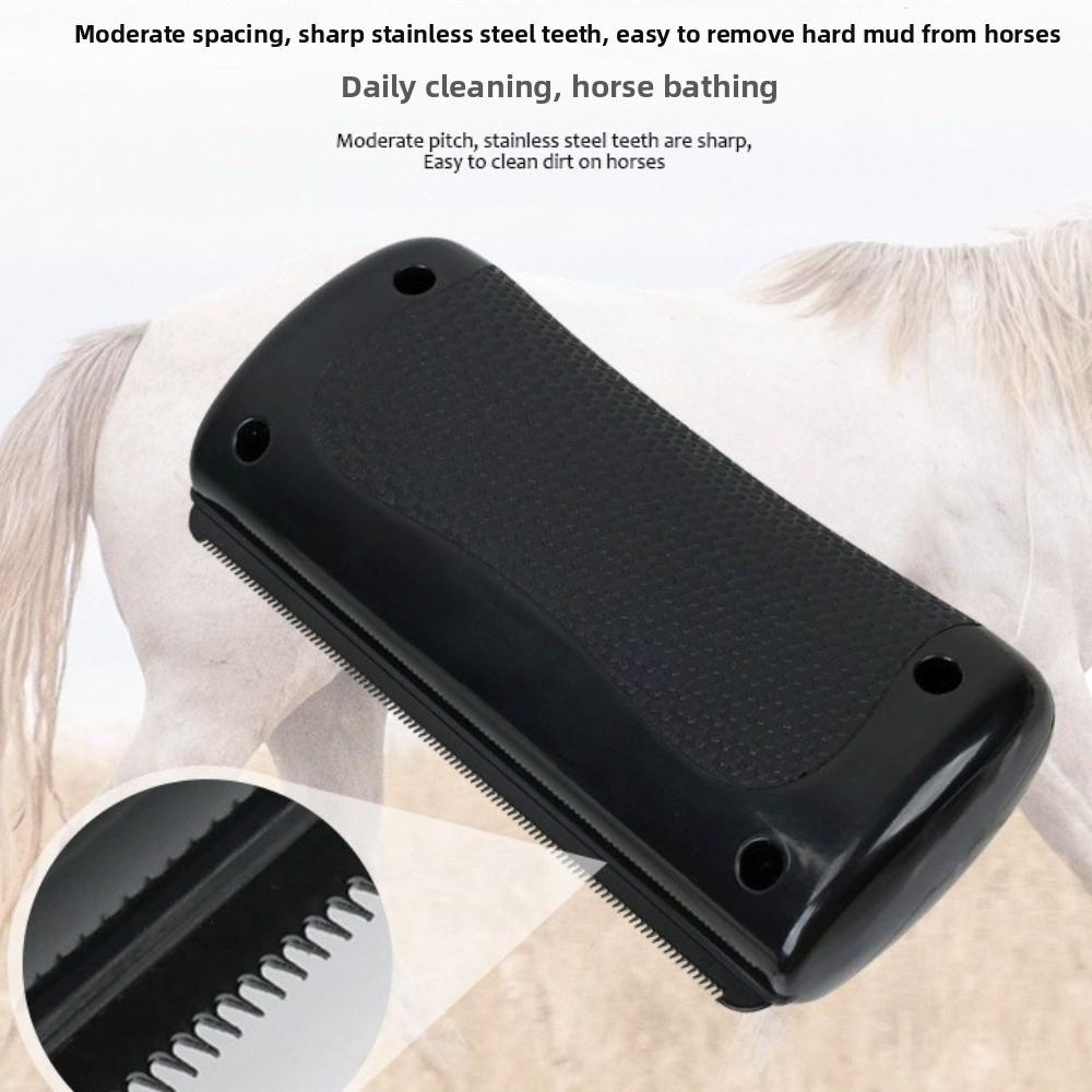 Professional Dog Hair Remover Hair Care Non-Slip Handle Pet Floating Brush Metal Brush Teeth Portable Pet Furs Knot Cutter