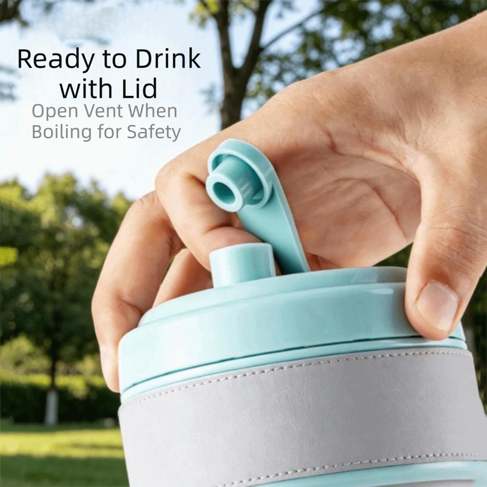 Portable Electric Kettle Foldable Heating Water Cup Small Household Portable Water Boiler Trip Use