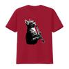 Cat Playing ClarineT T Shirt and Music Lover Clarinettist Birthday Musician Woodwind Instrument Idea vintage Washed homme