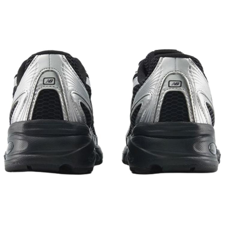 New Balance 740 Унисекс Серебристо-Черные Ретро Повседневные Папины Кроссовки U7403FT