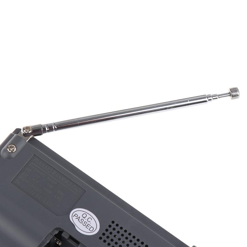 Портативный мини-радио, портативный AM FM музыкальный плеер, динамик, уличное стерео радио