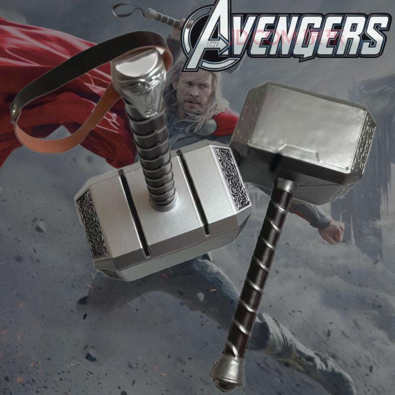 1:1 громовой молот оружие 44 см молот косплей модель ролевая игра пояс декор сценический реквизит карнавал игрушка подарок резина