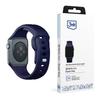 3Mk Silicone Watch Strap Granatowy/Ocean Blue Dla Apple Watch 38/40/41Mm