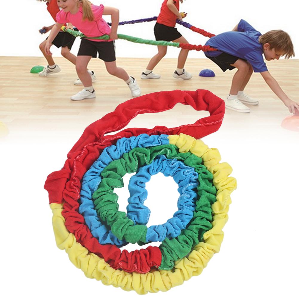 Детская красочная игра «Тяни веревку» сенсорная тренировка спортивное оборудование для общения родителей и детей