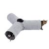 PAWZ Road Foldable Suede Cat a Popular Indoor Cat Play Area and Cat Toy for Cats and Other Durable and Tunnel, Pets. Durable. - Three-way Gray.