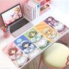 Cute Magical Anime TTokyo Mew Mew Mouse Pad Large Thick Desk Pad Stitched Edges Gaming Mouse Mat For Pc