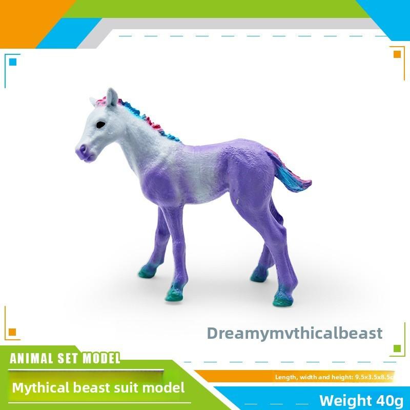 Dreamland Mythical Beast Unicorn Pvc Figurine For Kids Room Decor And Collectors