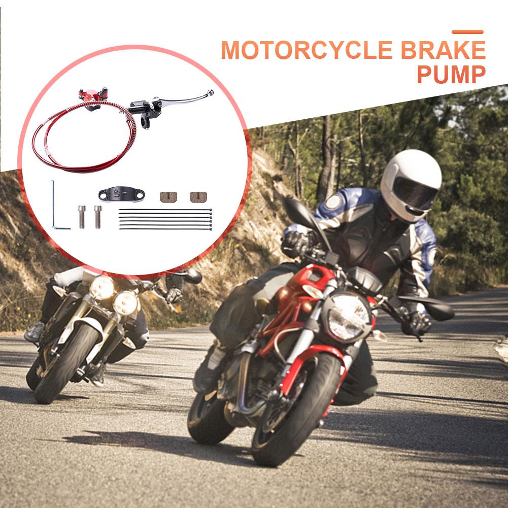 Задняя гидравлическая дисковая тормозная система с тормозными колодками, главный тормозной цилиндр, суппорт для скутера с газовым двигателем объемом 43 и 49 куб. см