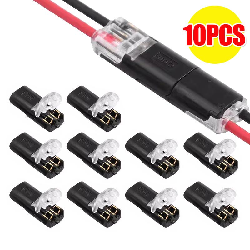 3-контактные соединители проводов, клеммы, универсальные, быстроразъемные, вставляемые, обжимные, для кабеля, мини, электрические, штекерный тип, инструменты-соединители