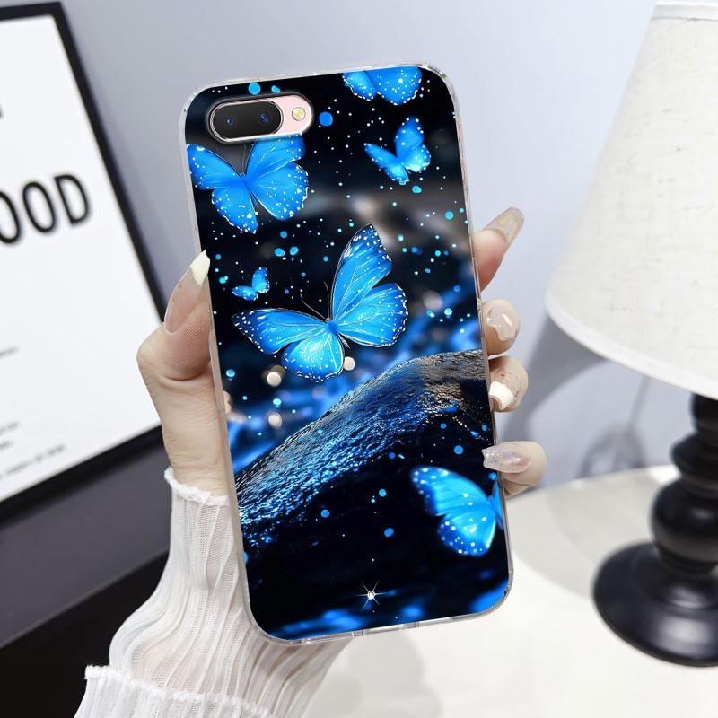 For Oppo RX17 R17 Neo A5 AX5 AX7 A7N Case Cover For Oppo AX5S A12 A12E K12 Marble Clear Soft Silicone Phone Case Fundas Bumper