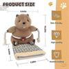 Cat Wrestling Glove, Cats Puppet Wrestler with Tough Padding for Safe Interactive Play, Cat Wrestling Toy Puppet with Cats Teaser and Bell for Boredom