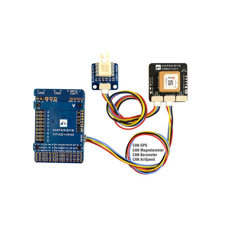 Электронный компонент LWN Matek Systems Gnss M8q-can