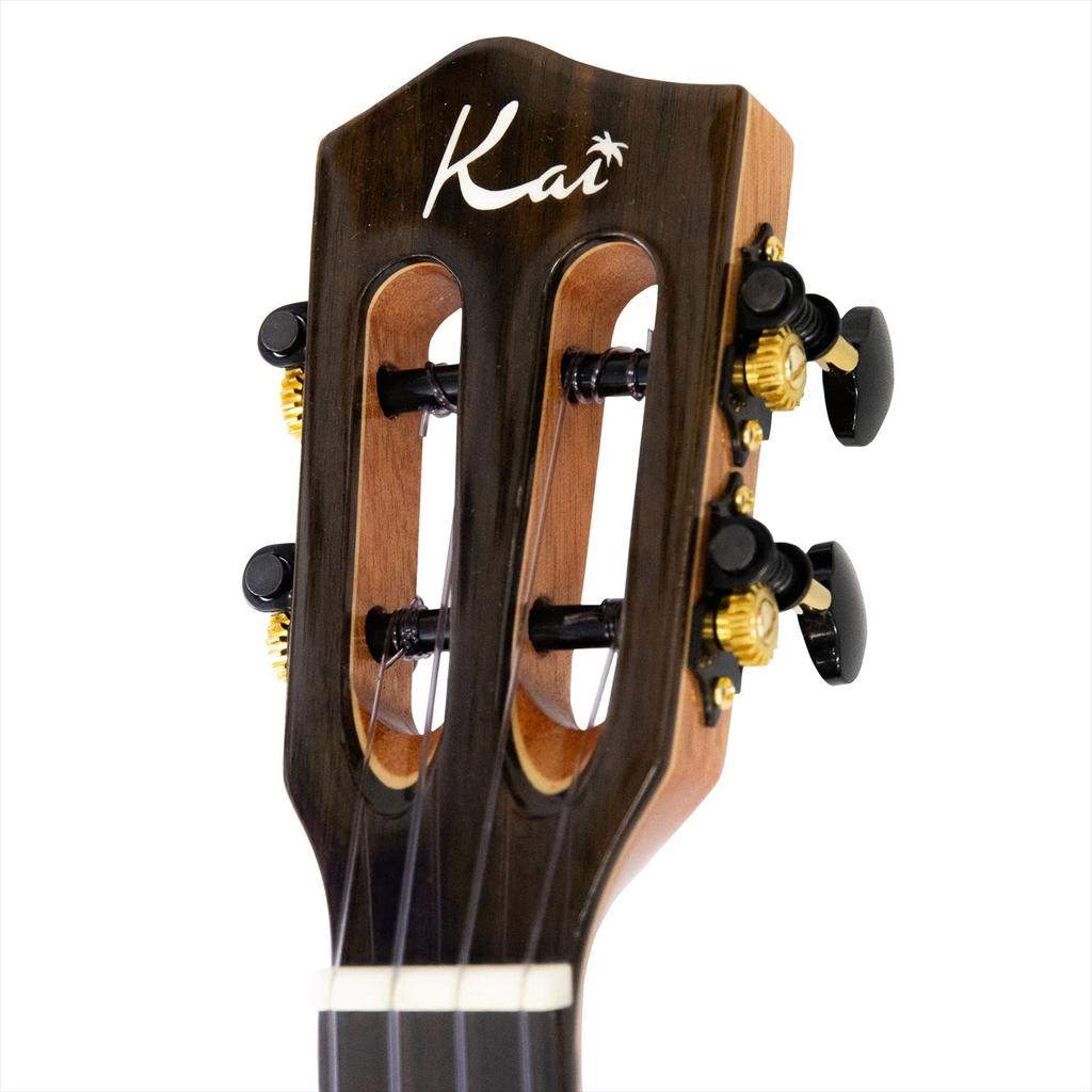 Domestically inspected Concert Size Ukulele Case Natural [Kai UKULELE] KC-5000R/EQ (Built-in Pickup, Included)