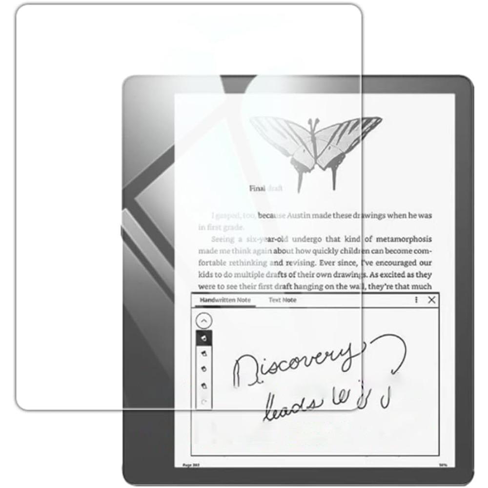 2 комплекта закаленного стекла HD для электронной книги Kindle Paperwhite 12-го поколения/Colorsoft 7 дюймов 2024 года
