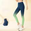 Штаны для йоги с градиентом и высокой талией Juyitang: Леггинсы для фитнеса Cloud-Soft для женщин, подтягивающие бедра и формирующие живот