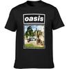 Британская рок-группа Oasis Футболка унисекс с круглым вырезом, коротким рукавом, 100% хлопок