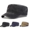 Кепки-бейсболки Unisex Wash Flat Top, дышащие хлопковые бейсболки, кепки для защиты от солнца, кепки Trucker Light Plate