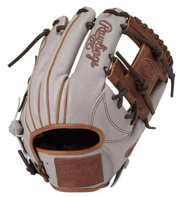 Rawlings PRO EXCEL GR5FHJN62 Бейсбольная перчатка HOH® –Джинсовая–, Перчатка для софтбола, Инфилдерская, Серая, 11,25 дюйма, Для правши