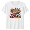 Summer Beach Maritime Sea Unisexs T Shirt Unisexs Top Image 1 Of 4 Vintage Washed Graphic Designer Clothes Streetwear
