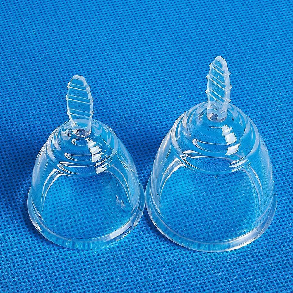 Menstrual Cup, Large Small Size Silicone Reusable Feminine Period Cup with Sterilizer