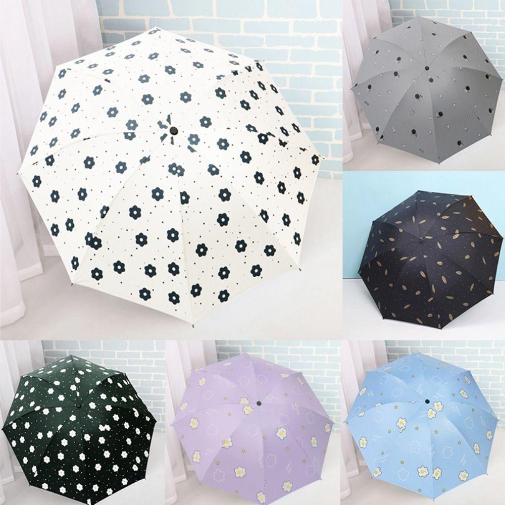 Маленький карманный зонтик-парасоль складной зонт от дождя защита от солнца солнцезащитный козырек лето