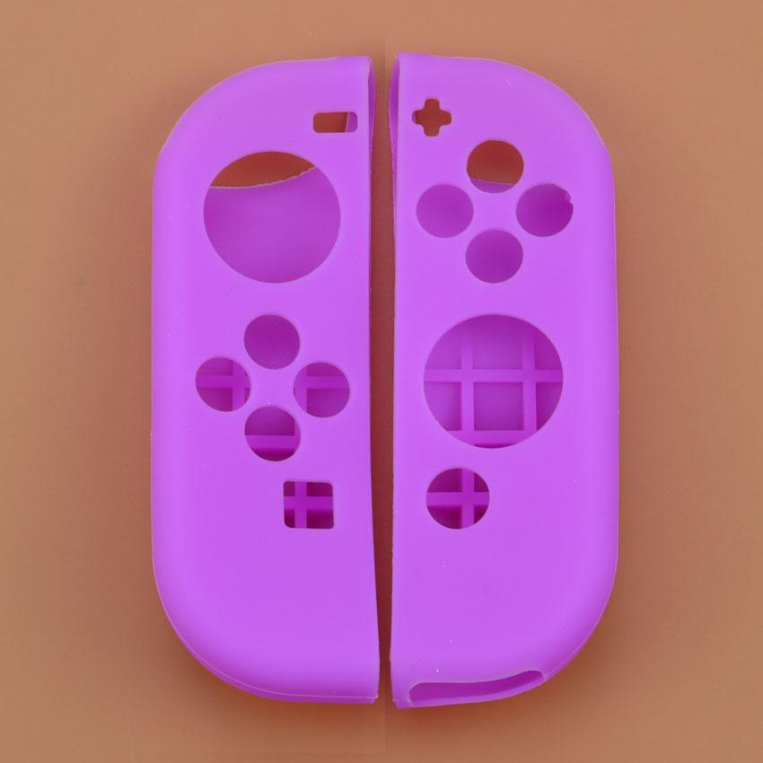 JCD 1Set Left Right Soft Silicone Rubber Grip Gel Guard L R Controller Gamepad Sleeve Case Cover For Switch Joy-Con Joycon NS